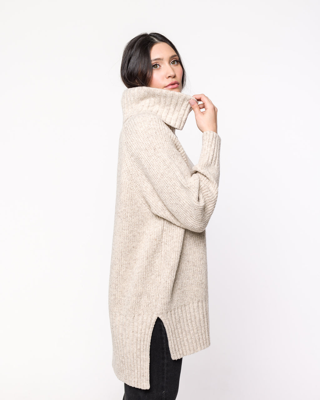 Maxi Pull em Tricot - Nadine