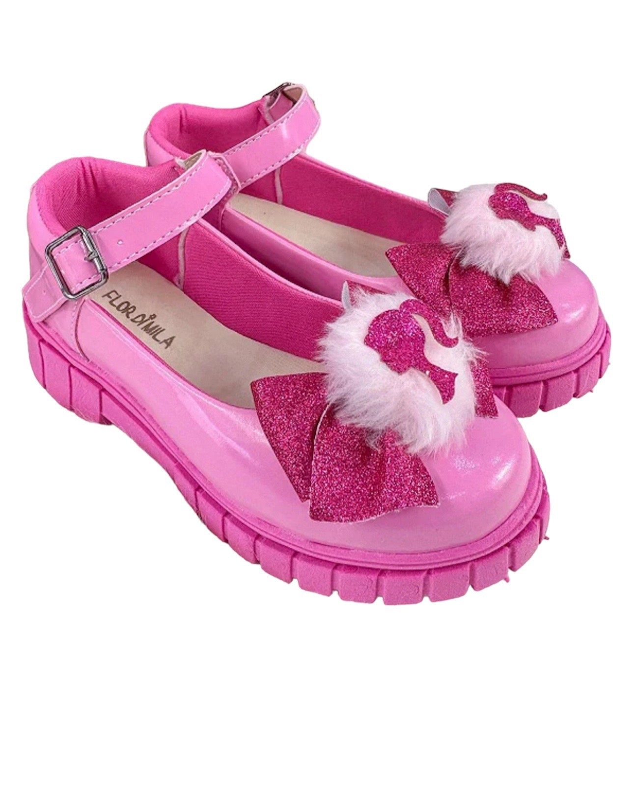 Sapatilha Mocassim Barbie Pom Pom