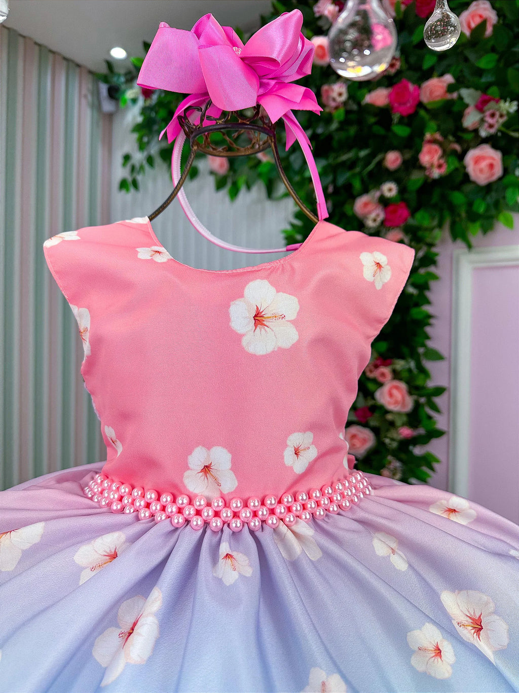 Vestido Tematicos Ysa Kids Lilo e Stitch Glamim