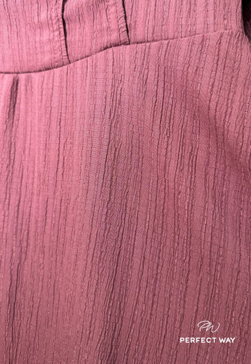 VESTIDO LONGO FEMININO ROSA ENVELHECIDO PERFECT WAY