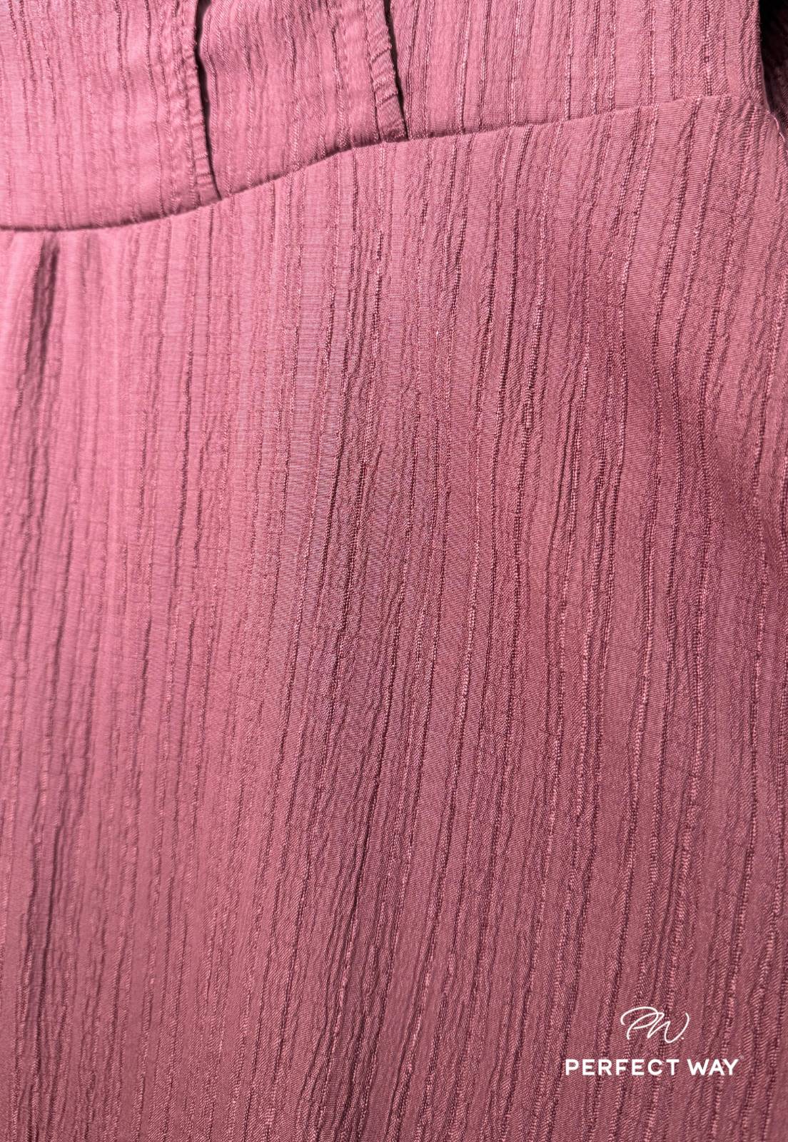 VESTIDO LONGO FEMININO ROSA ENVELHECIDO PERFECT WAY
