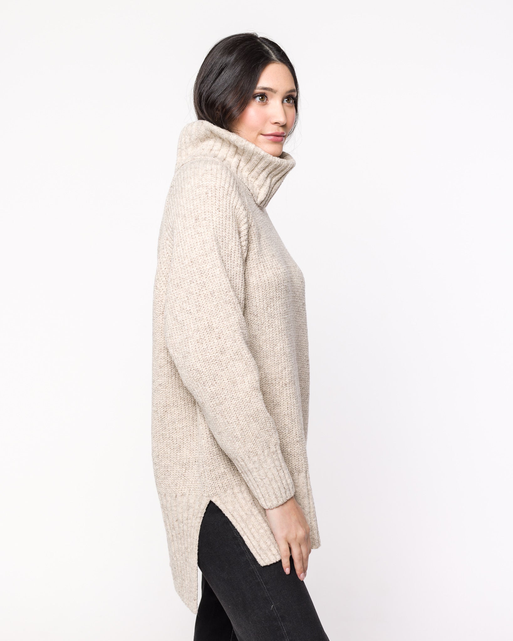 Maxi Pull em Tricot - Nadine