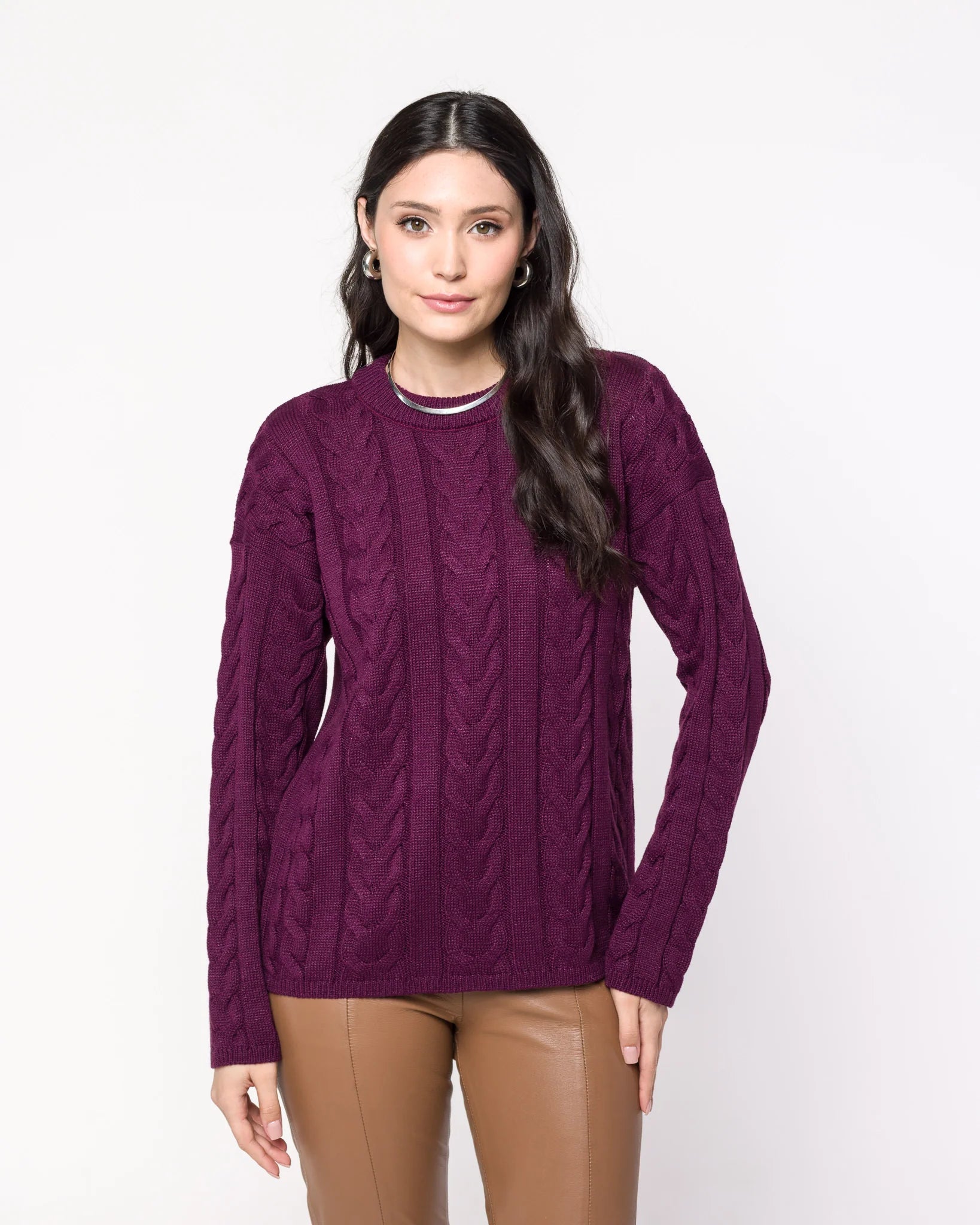 Blusa em Tricot com Tranças - Cristiane