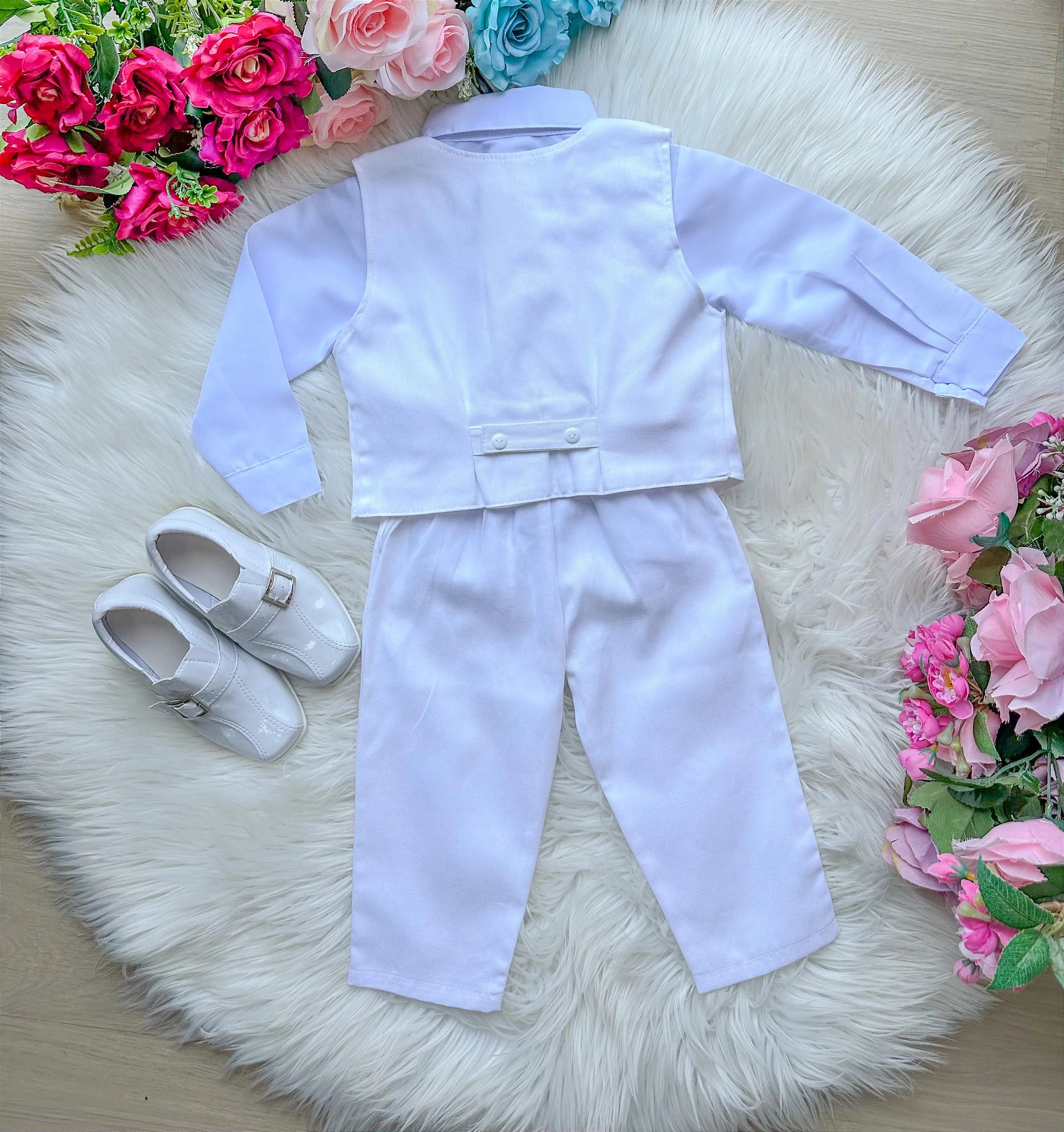 CONJUNTO MISS CHERRY SOCIAL BRANCO PAJEM