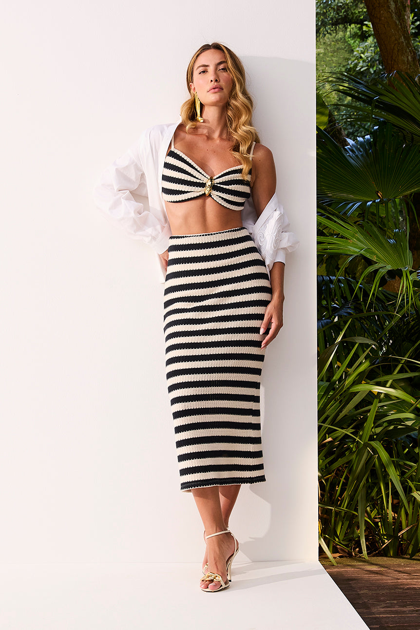Conjunto Listrado Com Passante CHARRY