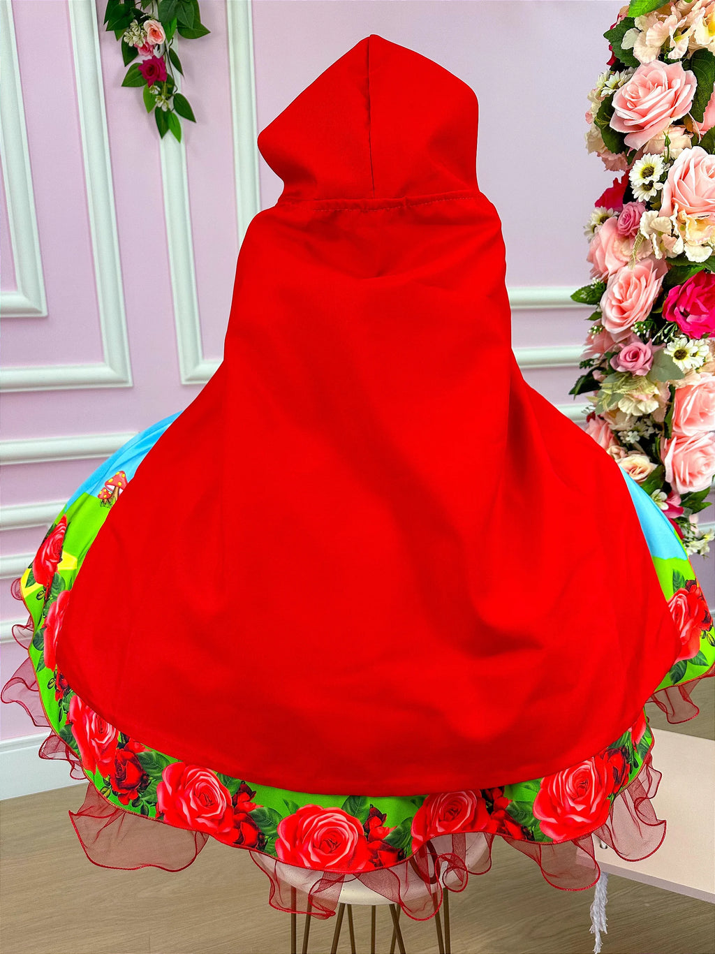 Vestido Infantil Temáticos da Gigi Chapeuzinho Vermelho - Glamim