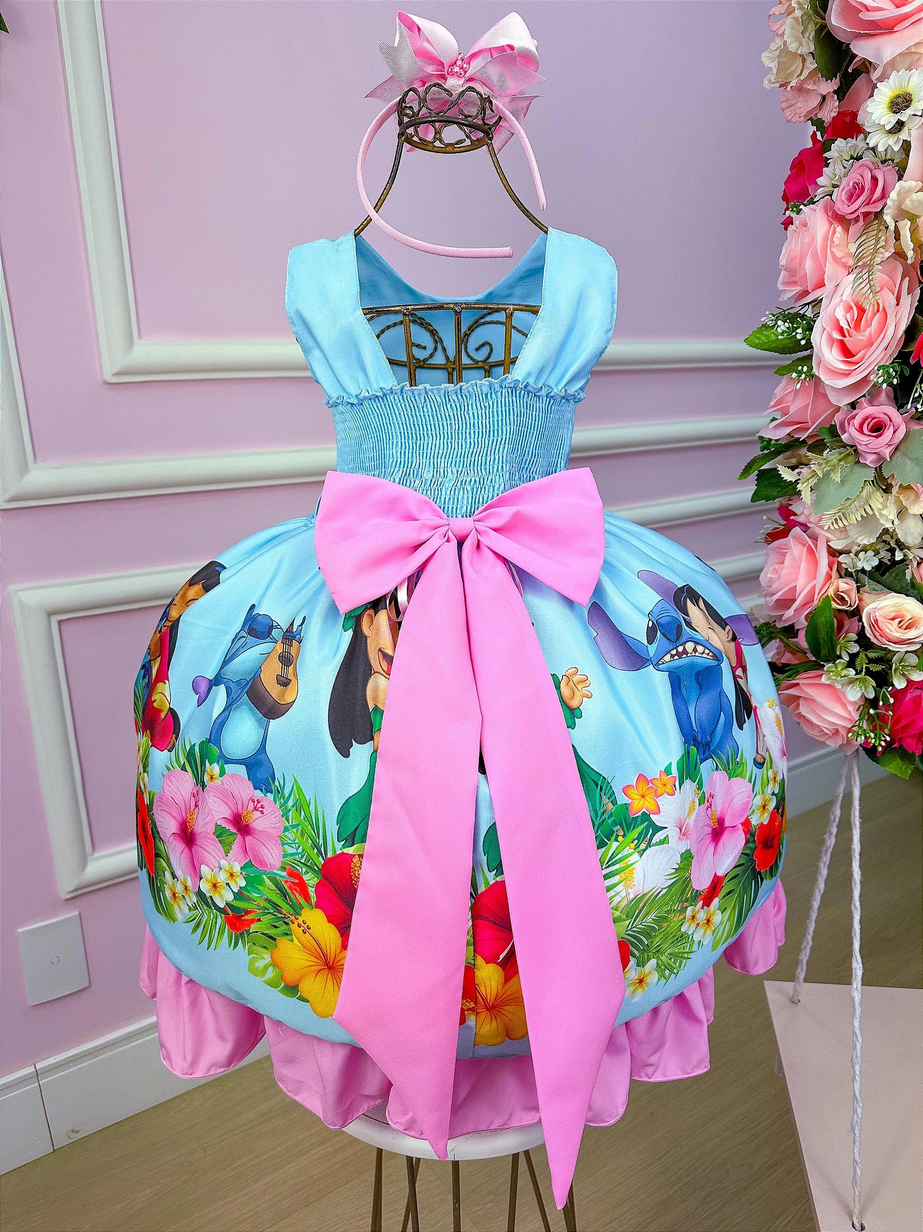 Vestido Tematicos da Miss Lilo e Stitch - Glamim