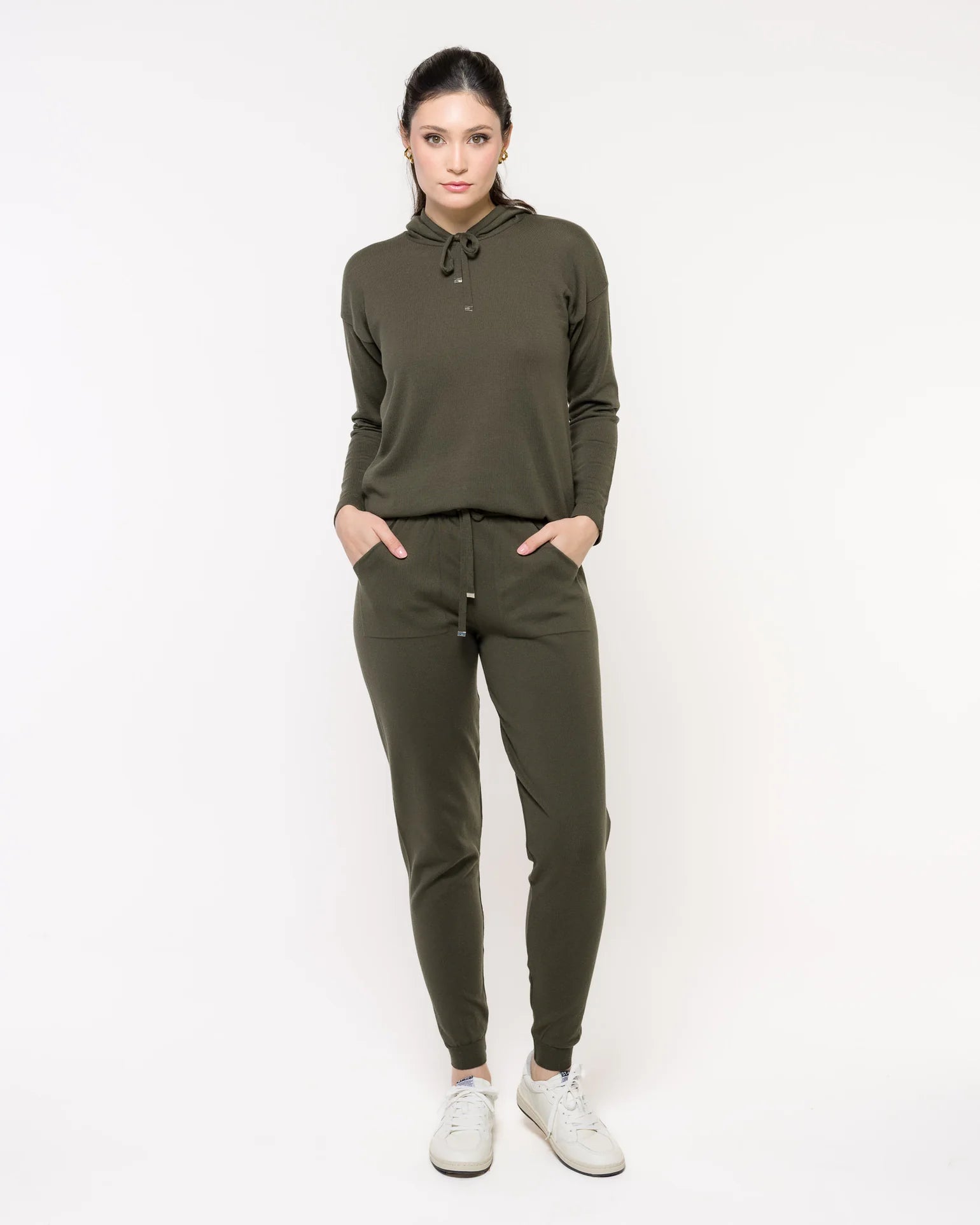 Blusa Tricot Capuz - Catarina