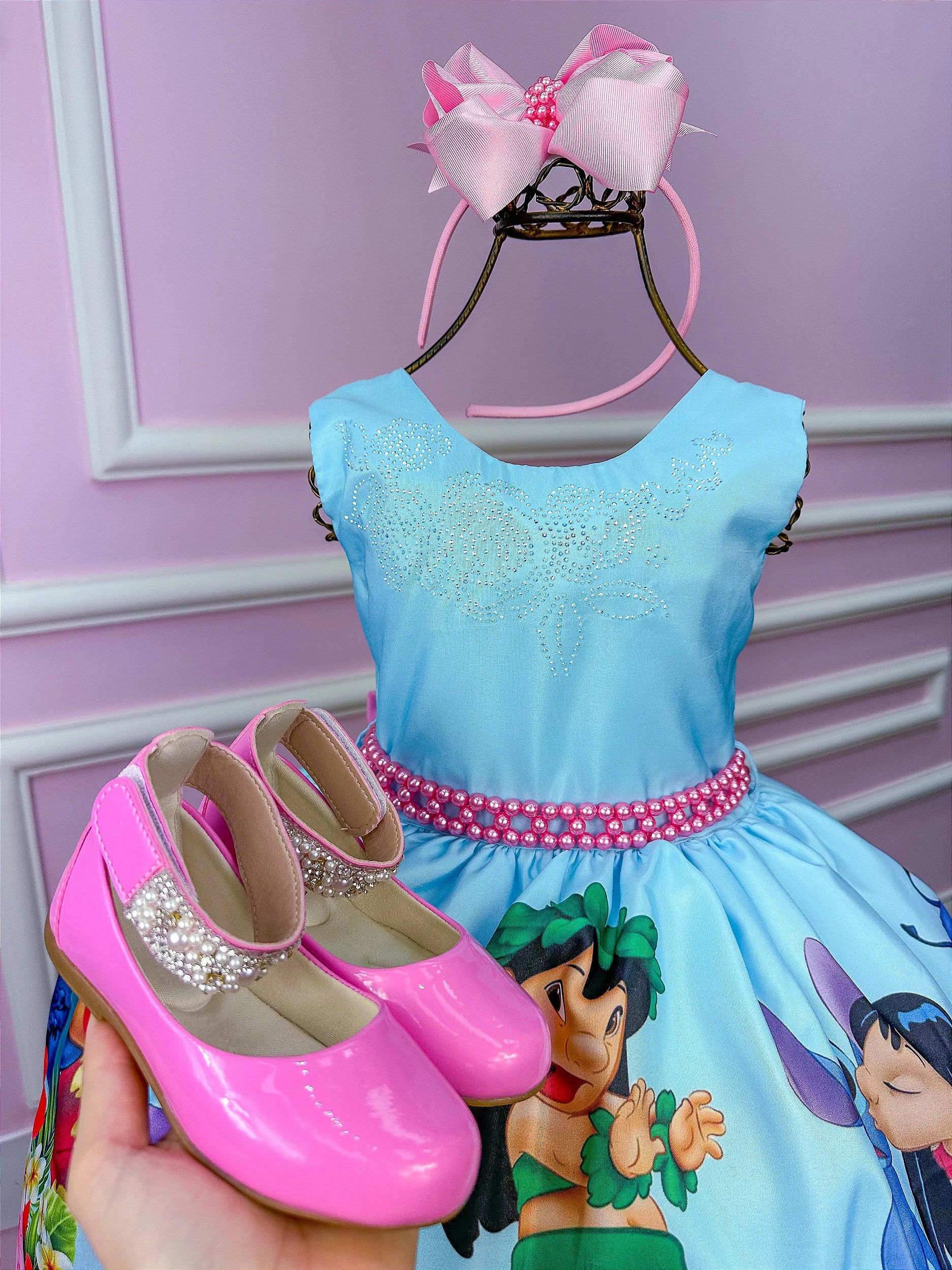Vestido Tematicos da Miss Lilo e Stitch - Glamim