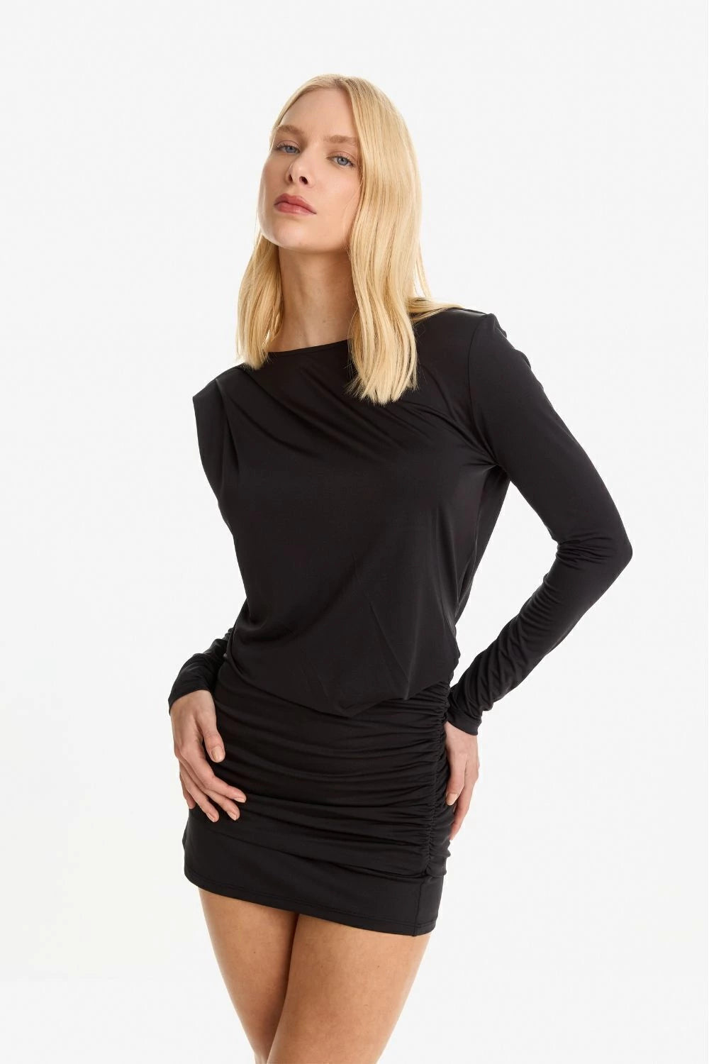 VESTIDO GOLA BOBA - CARLOTA COSTA