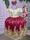 Vestido Longo Bela Peito Off Marsala - DAMINHA