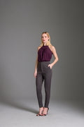 Calça Skinny Xadrez Com Bolsos Faca - CHARRY