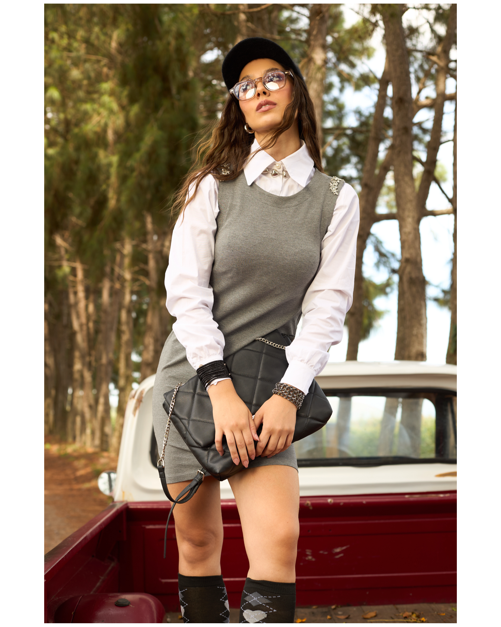 CONJUNTO VESTIDO LOVE-ME PORQUE SOU LINDA