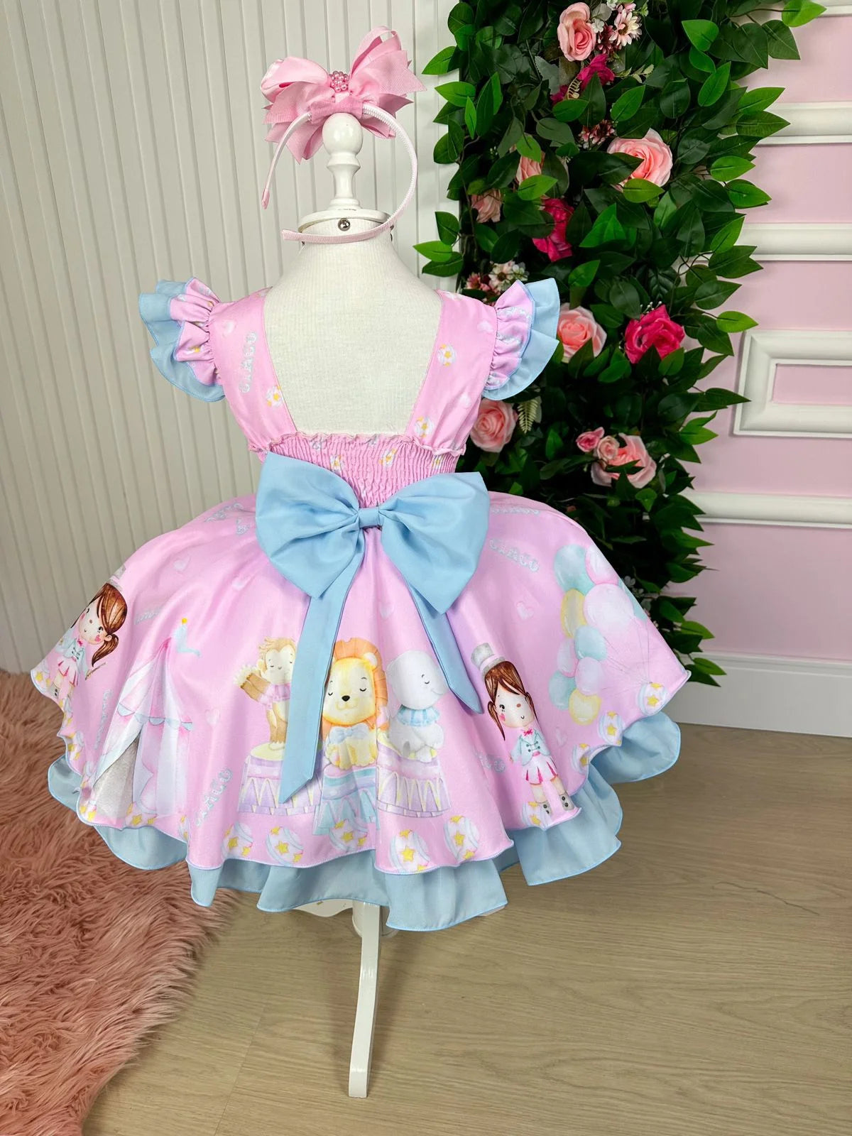 Vestido Lig Lig Tematico Circo Glamim