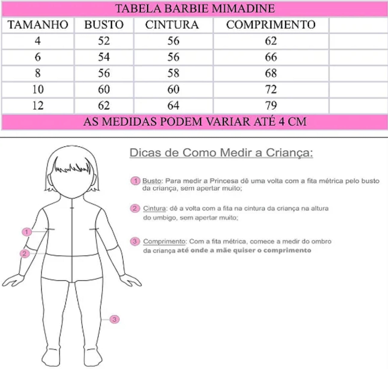 Vestido Glamim Vermelho infantil