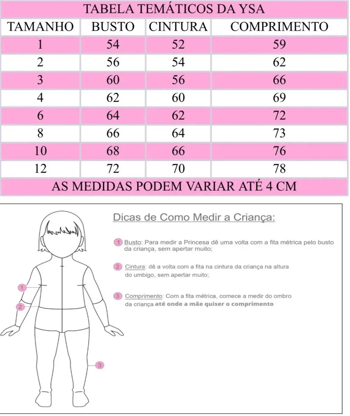 Vestido Tematicos Ysa Kids Divertidamente Glamim