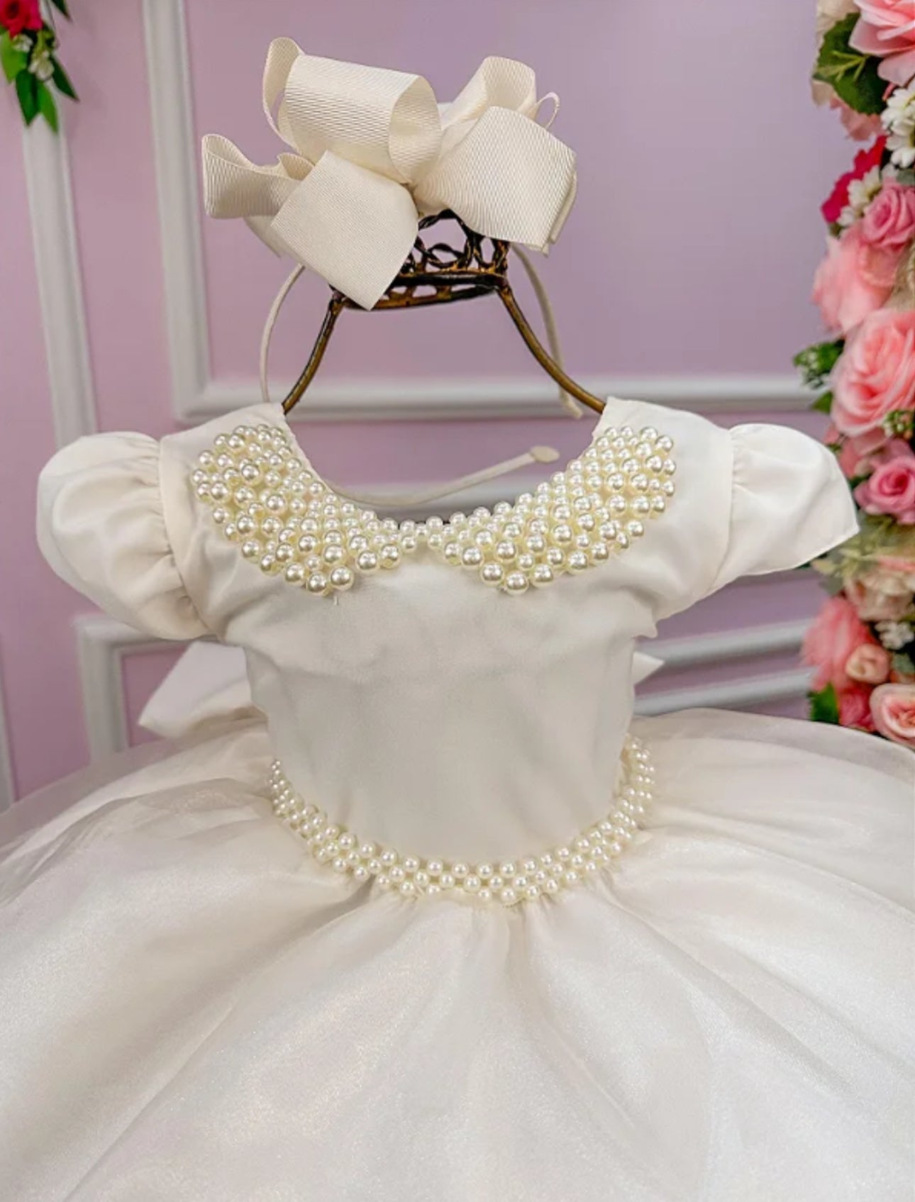 Vestido Luxo Pérolas - DAMINHA