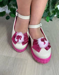Sapatilha Mocassim Barbie Pom Pom