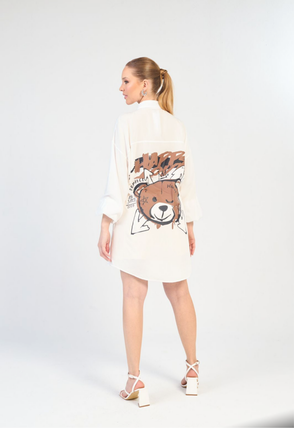 Camisa Ted Amor Perfeito Alongada