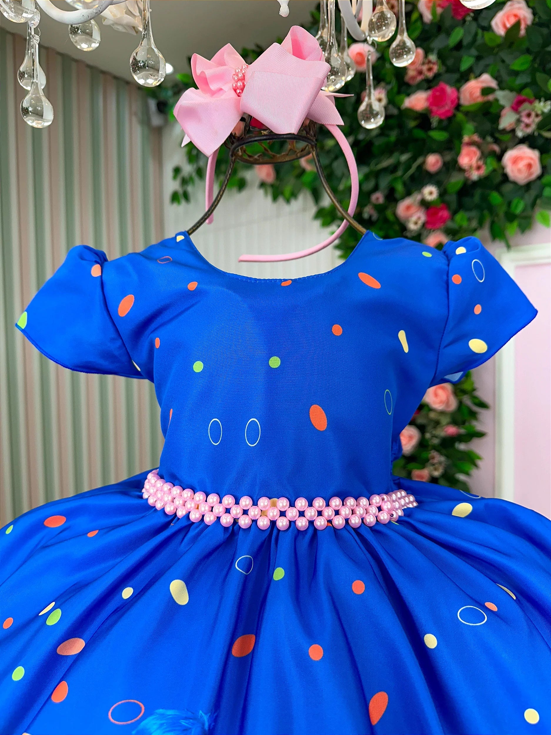 Vestido Tematicos Ysa Kids Divertidamente Glamim