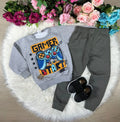 Conjunto Inverno Taita Kids Menino Game Over Cinza