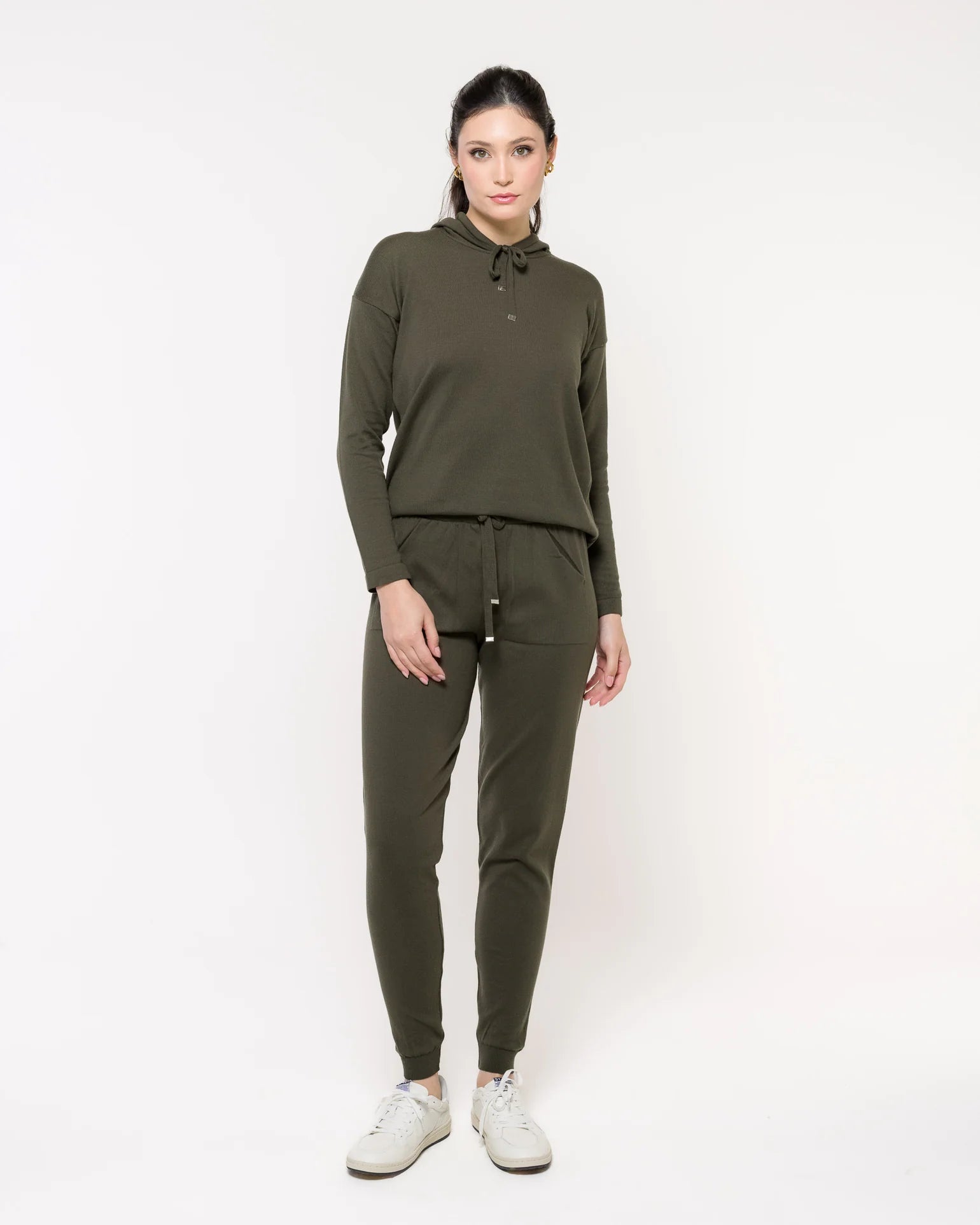 Blusa Tricot Capuz - Catarina