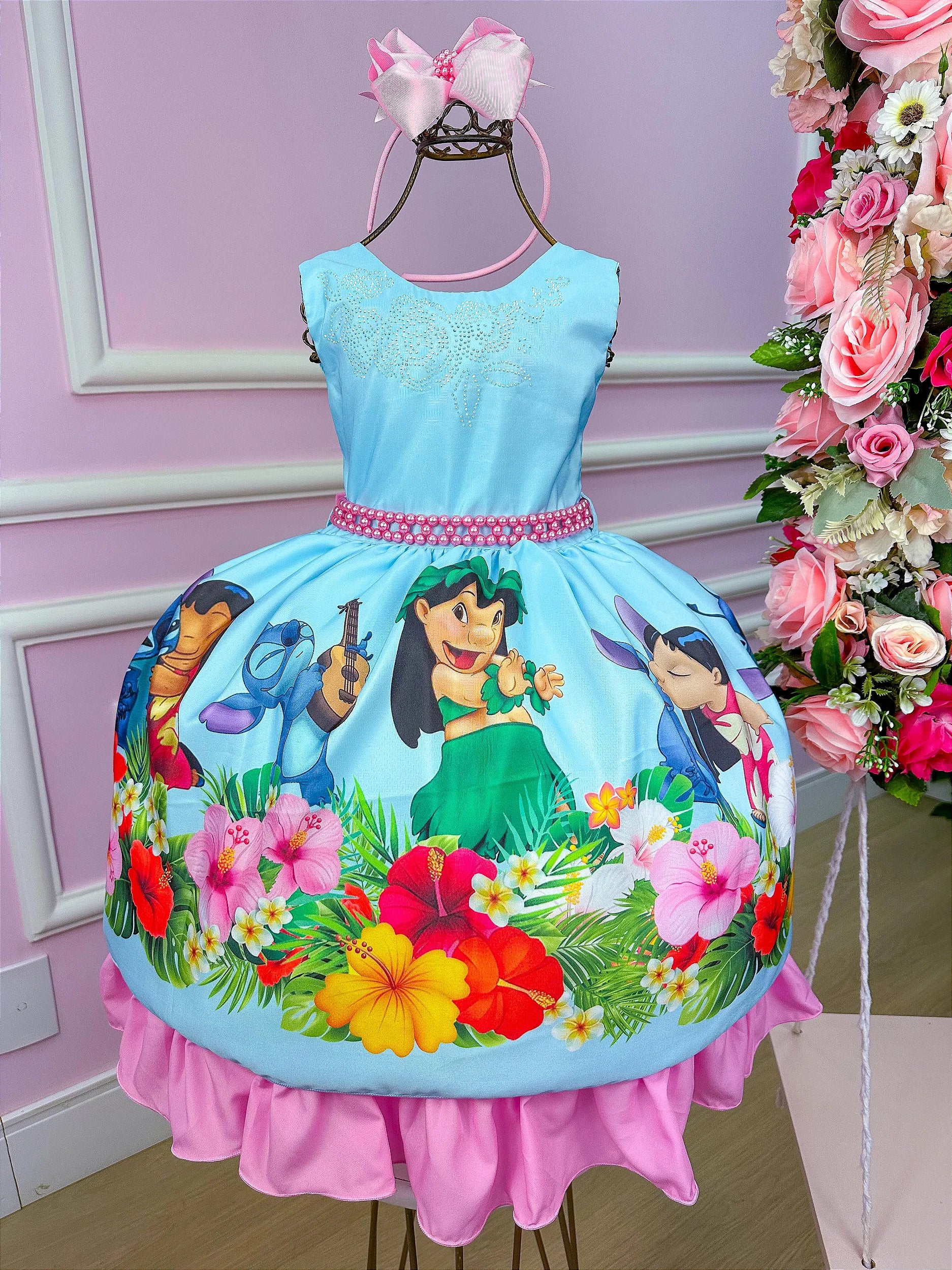 Vestido Tematicos da Miss Lilo e Stitch - Glamim