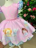 Vestido Lig Lig Tematico Circo Glamim