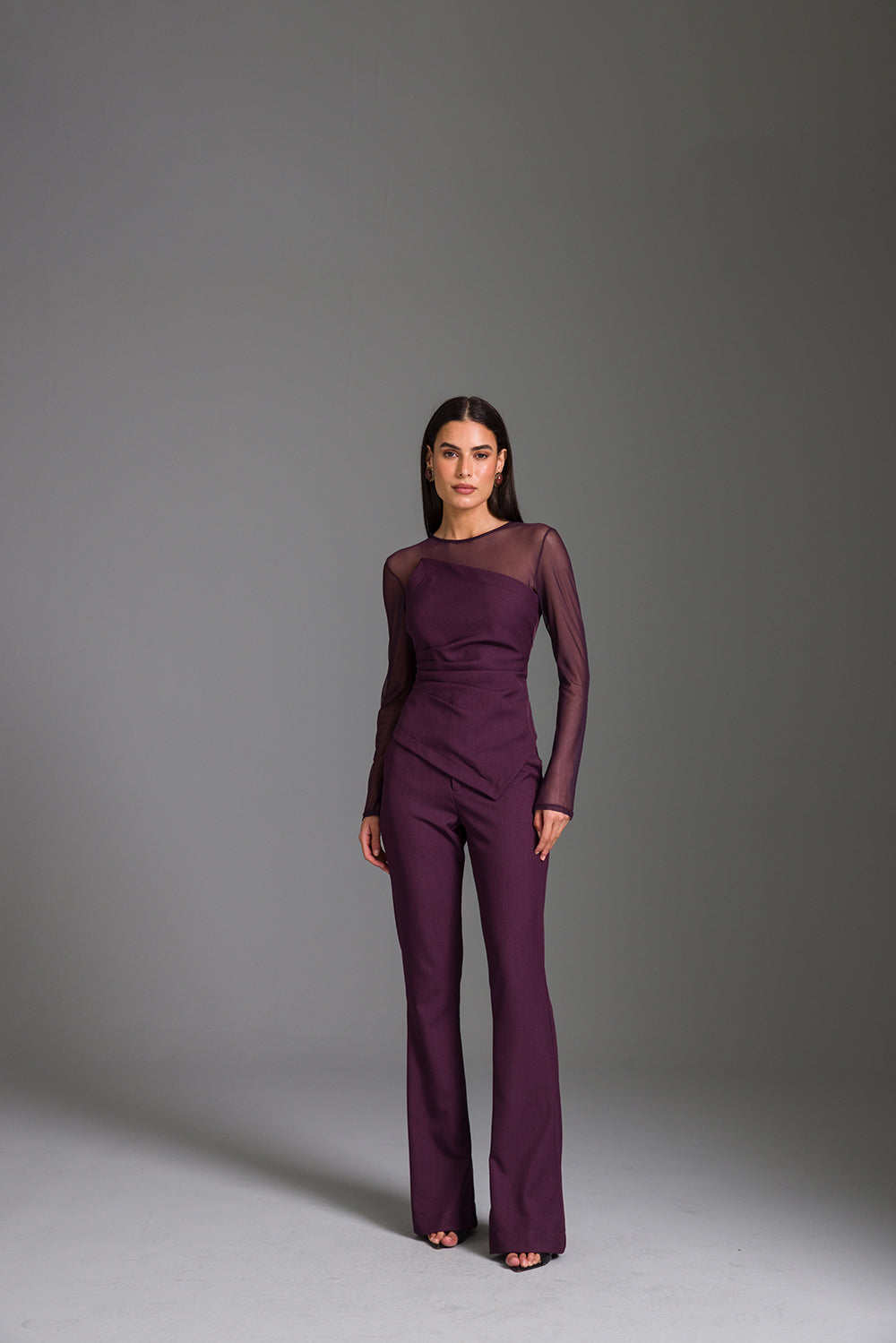 BLUSA ALFAIATARIA CHARRY PINOT NOIR