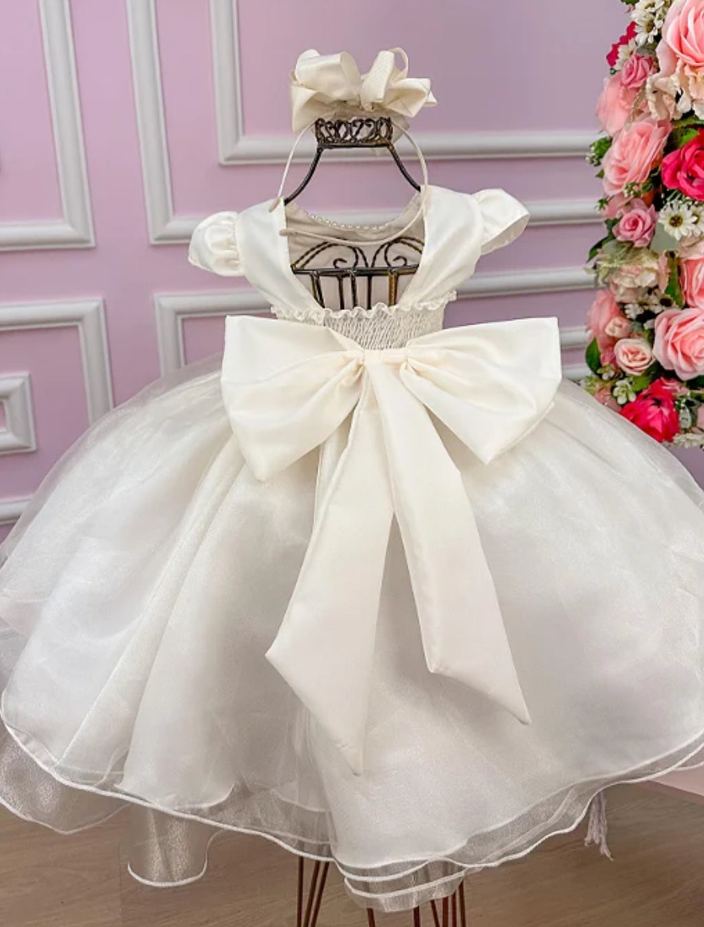 Vestido Luxo Pérolas - DAMINHA