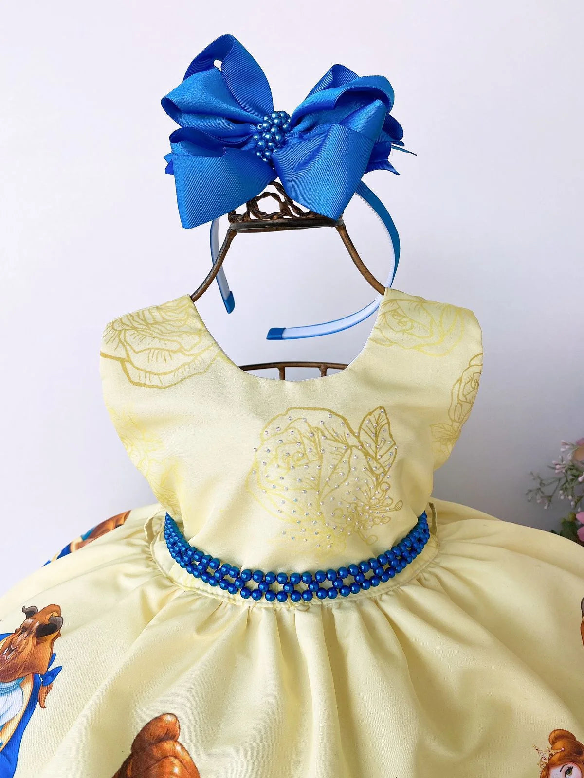 Vestido Tematicos da Miss A Bela e a Fera - Glamim