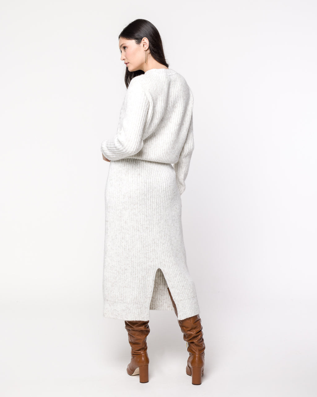 Saia Bianca Tricot