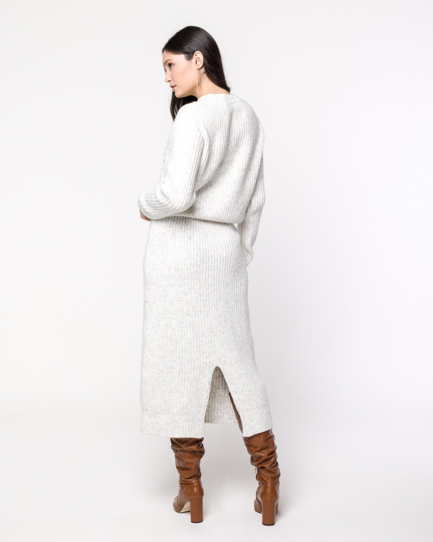 Saia Bianca Tricot