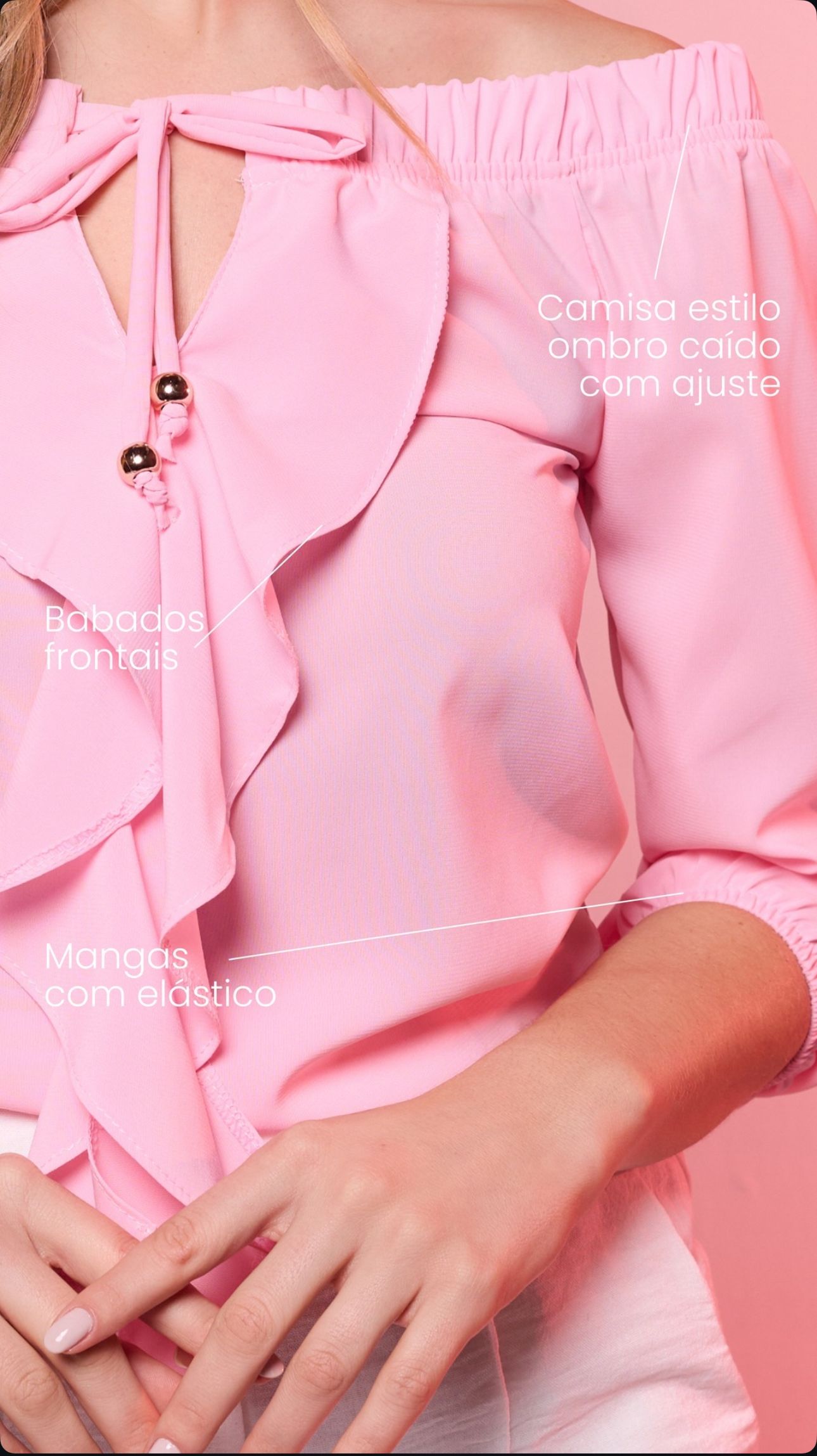 BLUSA FLORECER ROSA PÔ