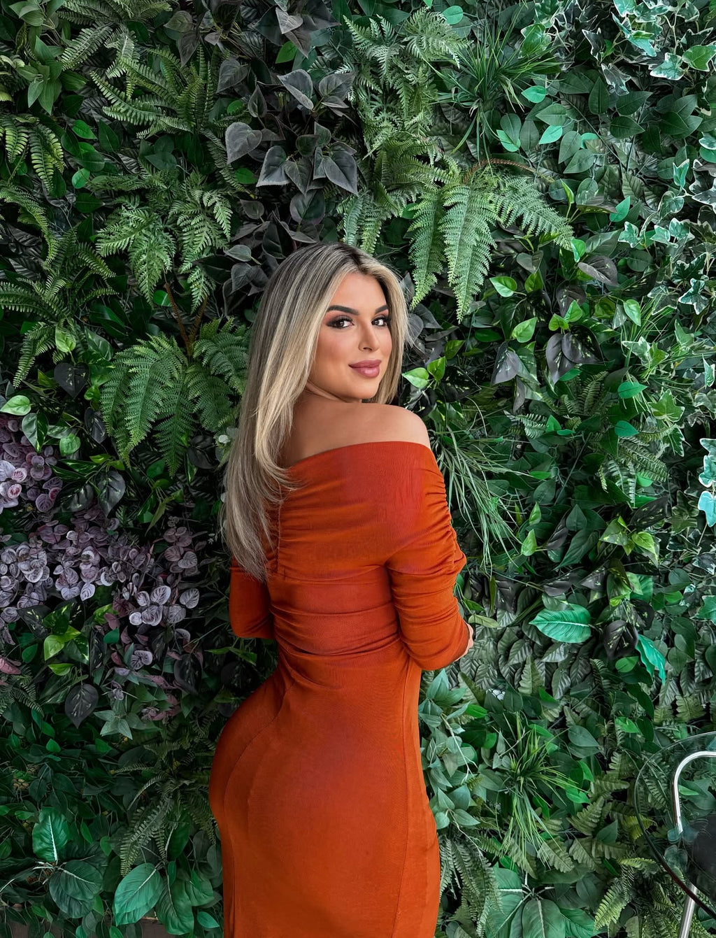 VESTIDO MIDI FEMININO TORÇAO ONÇA PRETA