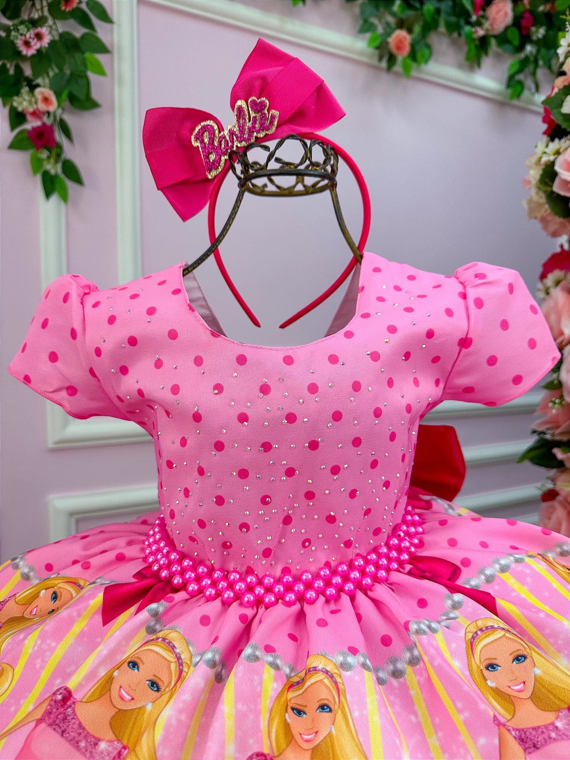 Vestido Tematicos da Gigi Barbie - Glamim