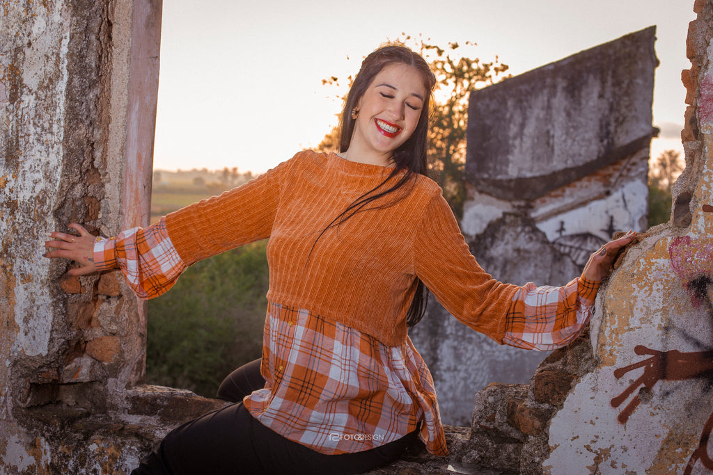 BLUSA MIkAELA ENTARDECER
