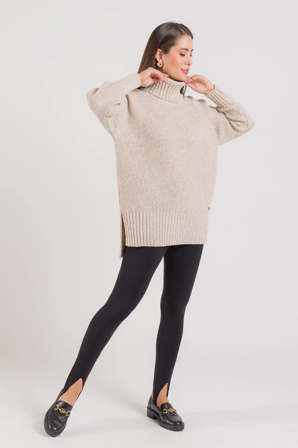 Maxi Pull em Tricot - Nadine
