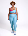Calça Legging Cintura Alta Glow Buble