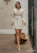 CONJUNTO FEMININO VESTIDO BLAZER EVASÊ + CORSET