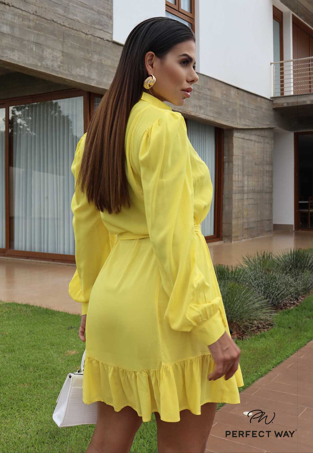 VESTIDO CHEMISE BOTÕES PW